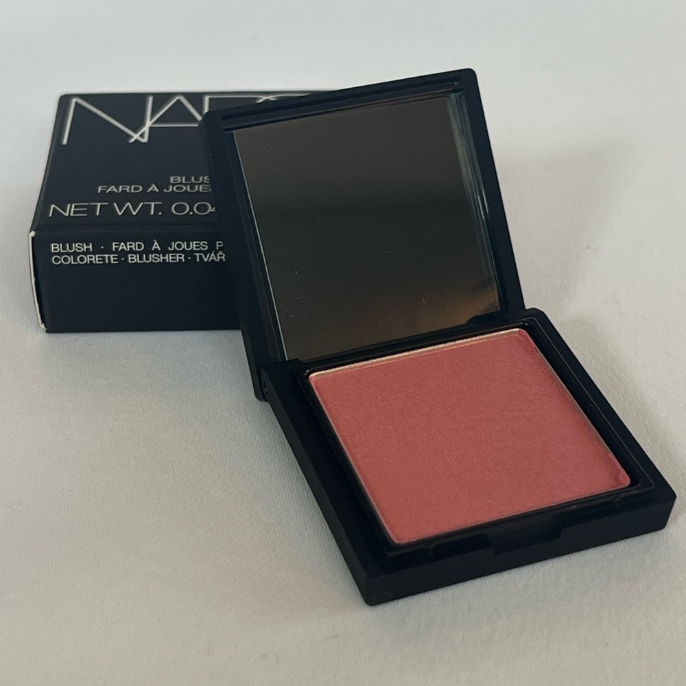 New in Box, Mini NARS Orgasm Blush Compact - 1.2g / .04oz - Perfect for Travel!